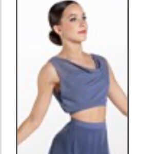 Balera Elegant Slate Crop Top